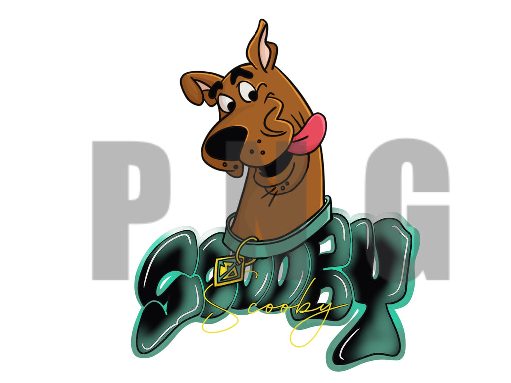 Digital PNG Scooby